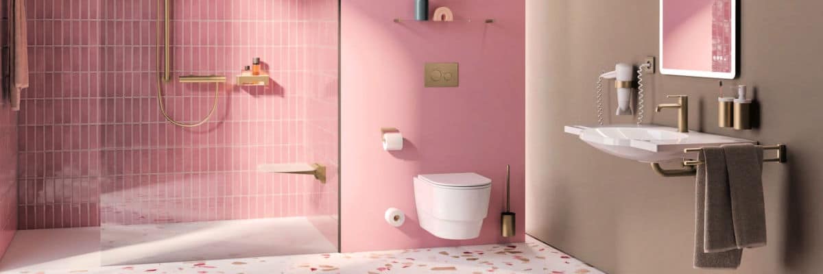 A beautiful bathroom designed with care in mind - by HEWI